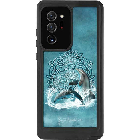 Brigid Ashwood Celtic Dolphin Galaxy Note20 Ultra 5G Waterproof Case